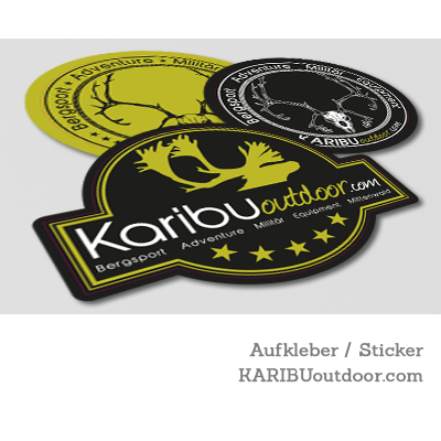 designwerk marcus volz printdesign Aufkleber Karibu