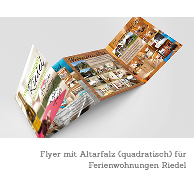 Flyer - Ferienwohnungen Riedel - Garmisch-Partenkirchen