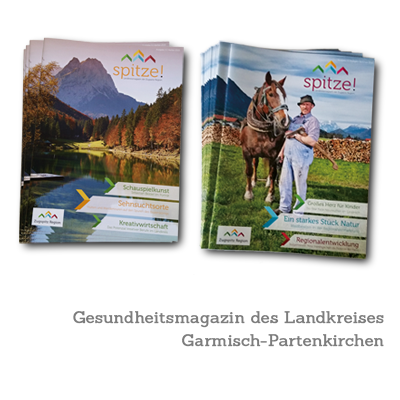 Gesundheitsmagazin des Landkreises Garmisch-Partenkirchen (36 Seiten)