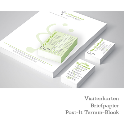 designwerk marcus volz printdesign Praxis Dr.Kuentzer